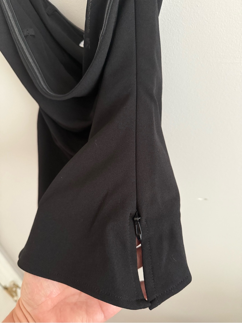 Petal & Pup Black Asymmetrical Top - Picture 10 of 10